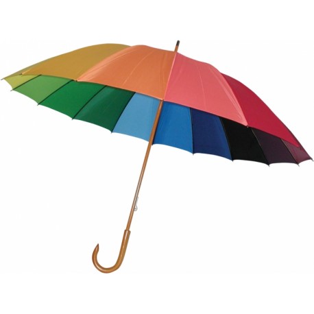 Deštník holový manuální Rainbow